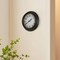 12 Inch Retro Silent Wall Clock, Non-Ticking Quartz Clock for Living Room Kitchen Office School